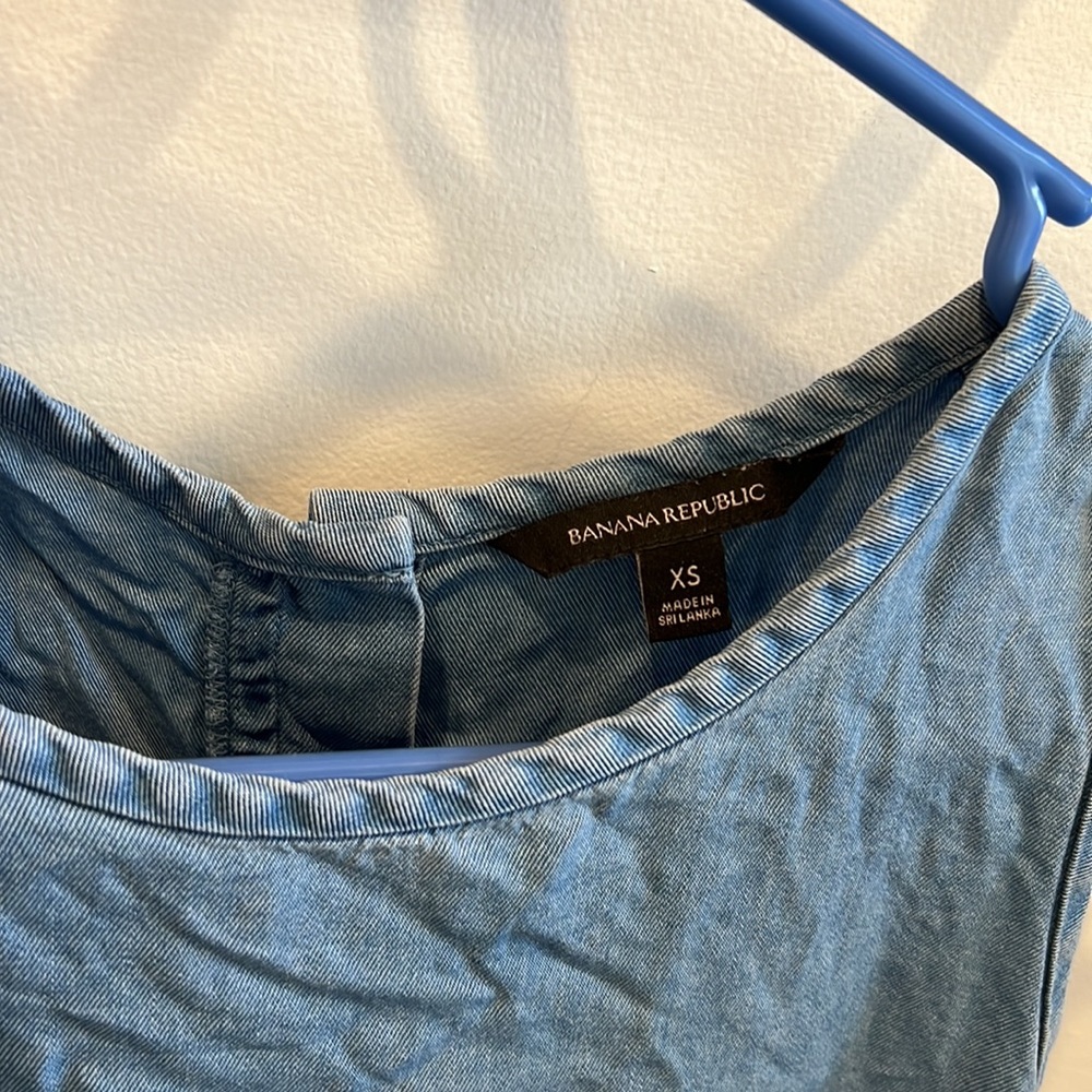 Women’s Basic Denim Shell Top - image 3